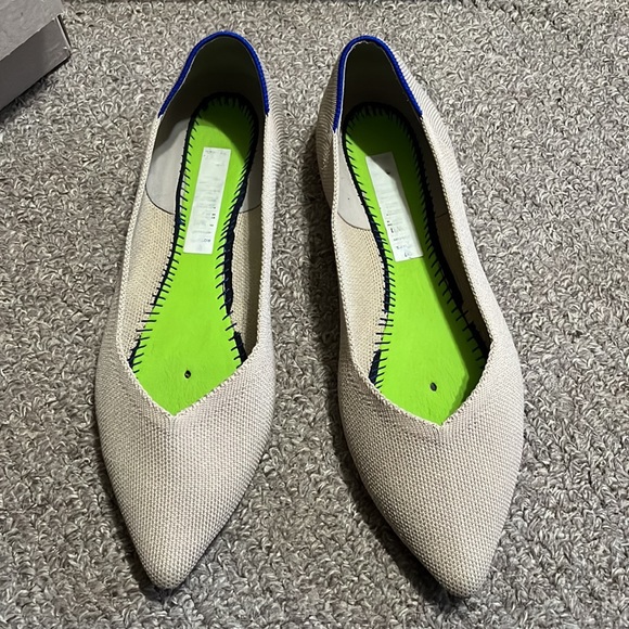 Rothy's | Shoes | Rothys Ecru Points Size 1 | Poshmark